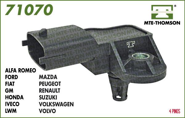 MTE-Thomson 71070 - Sensor, intake manifold pressure car-mod.net