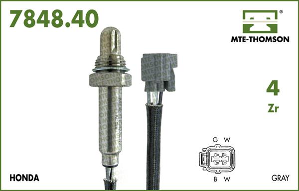 MTE-Thomson 7848.40.041 - Oxygen, Lambda Sensor car-mod.net