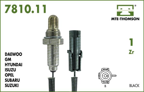 MTE-Thomson 7810.11.040 - Oxygen, Lambda Sensor car-mod.net