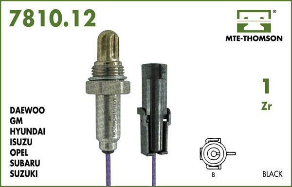 MTE-Thomson 7810.12.040 - Oxygen, Lambda Sensor car-mod.net