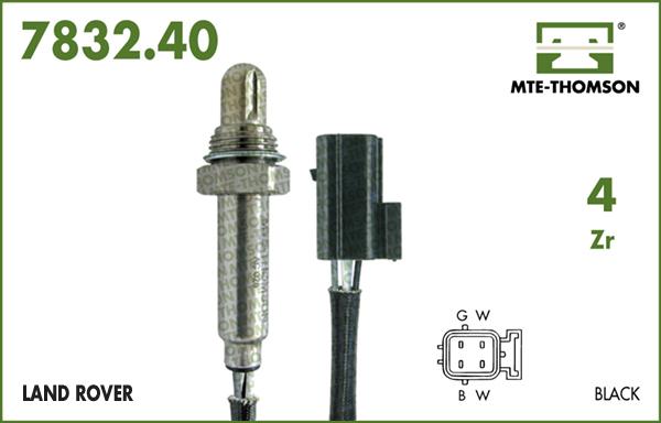 MTE-Thomson 7832.40.062 - Oxygen, Lambda Sensor car-mod.net