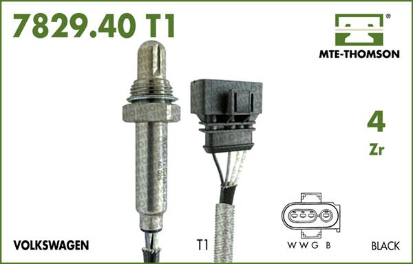 MTE-Thomson 7829.40.113T1 - Oxygen, Lambda Sensor car-mod.net