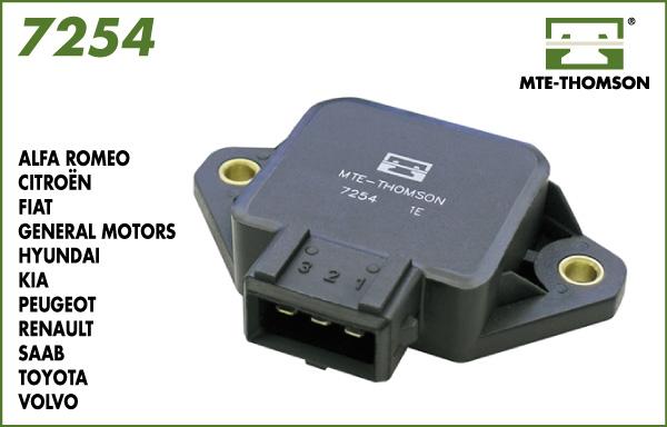 MTE-Thomson 7254 - Throttle position sensor car-mod.net