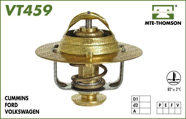 MTE-Thomson VT459.82 - Coolant thermostat / housing car-mod.net