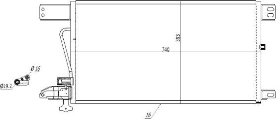 MTR 13054615 - Condenser, air conditioning car-mod.net