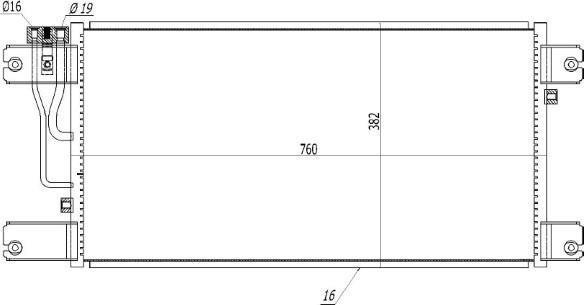 MTR 13054844 - Condenser, air conditioning car-mod.net