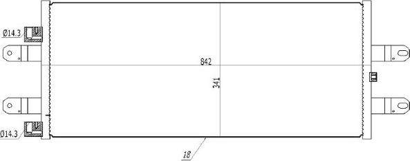 MTR 13054856 - Condenser, air conditioning car-mod.net