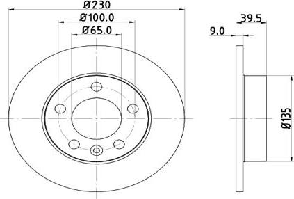 MTR 12108422 - Brake Disc car-mod.net