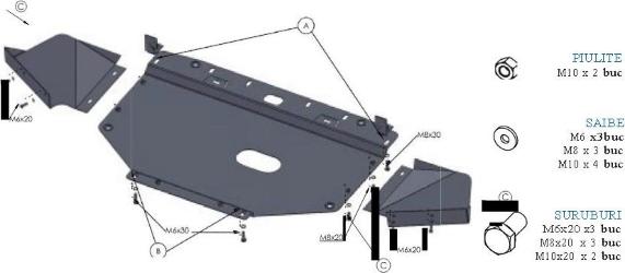 MTR MT007 - Engine Guard / Skid Plate car-mod.net
