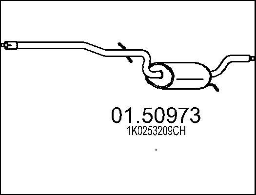 MTS 01.50973 - Middle Silencer car-mod.net