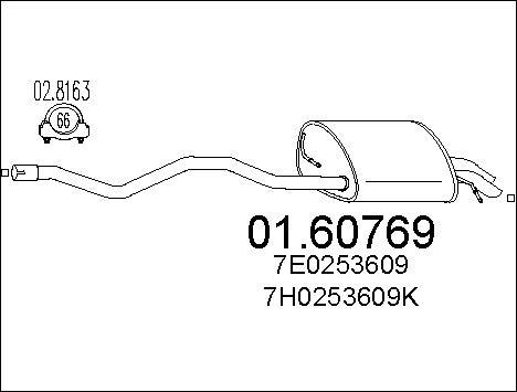 MTS 01.60769 - End Silencer car-mod.net
