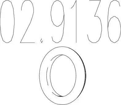 MTS 02.9136 - Holding Bracket, silencer car-mod.net