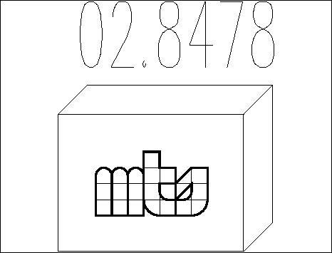 MTS 02.8478 - Mounting Kit, silencer car-mod.net