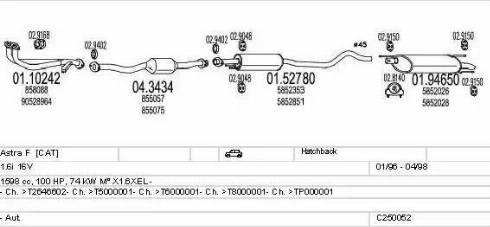 MTS C250052005053 - Exhaust System car-mod.net