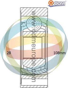 Multiparts 14-146042 - CV Joint Kit, drive shaft car-mod.net