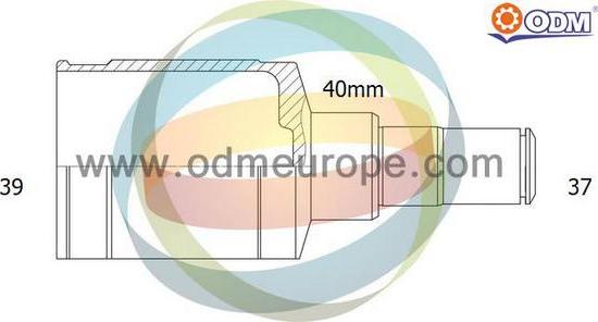 Multiparts 14-166003 - CV Joint Kit, drive shaft car-mod.net