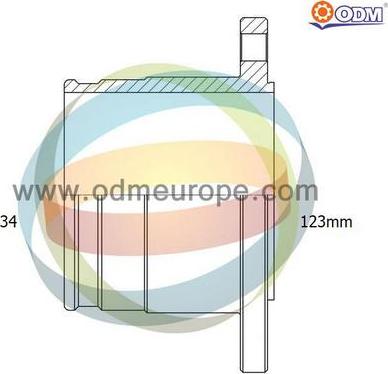 Multiparts 14-216103 - CV Joint Kit, drive shaft car-mod.net
