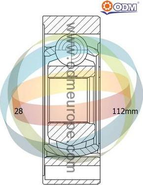 Multiparts 14-216100 - CV Joint Kit, drive shaft car-mod.net