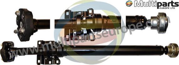 Multiparts 10-210020 - Propshaft, axle drive car-mod.net