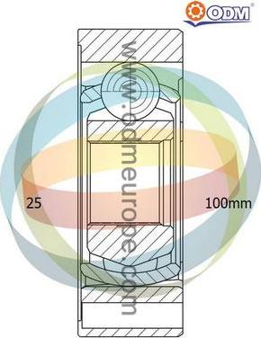 Multiparts 14-346063 - CV Joint Kit, drive shaft car-mod.net