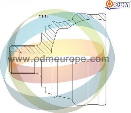 Multiparts 12-212018 - CV Joint Kit, drive shaft car-mod.net
