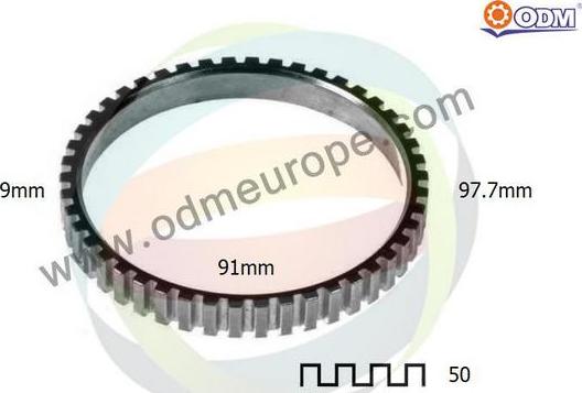 Multiparts 26-040004 - Sensor Ring, ABS car-mod.net