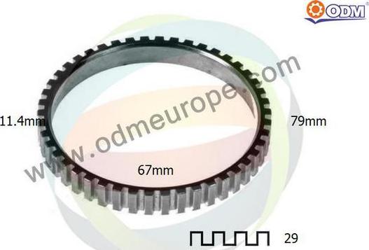 Multiparts 26-230001 - Sensor Ring, ABS car-mod.net