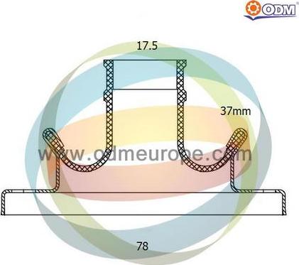 Multiparts 21-990510 - Bellow, propshaft car-mod.net