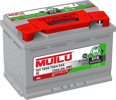Mutlu EFB.L3.72.072.A - Starter Battery car-mod.net