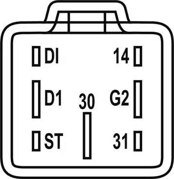Nagares BOL/7-12 - Control Unit, glow plug system car-mod.net