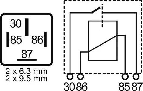 Nagares RLAC/4-12 - Relay, main current car-mod.net