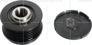 Nakamoto A76-MIT-18090001 - Pulley, alternator, freewheel clutch car-mod.net