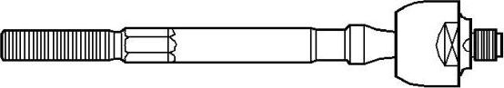 NAKATA N 91001 - Inner Tie Rod, Axle Joint car-mod.net