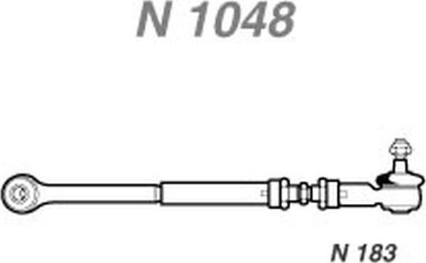 NAKATA N 1048 - Tie Rod car-mod.net