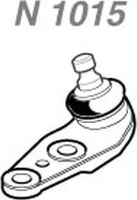 NAKATA N 1015 - Ball Joint car-mod.net