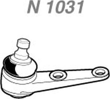 NAKATA N 1031 - Ball Joint car-mod.net