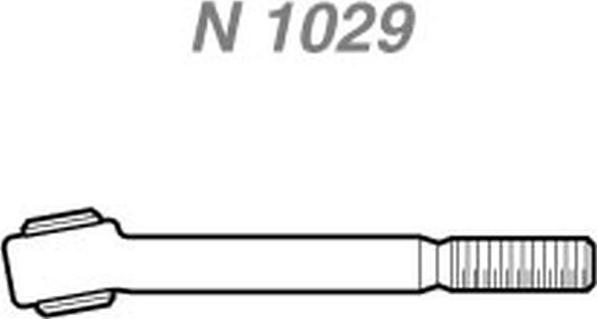 NAKATA N 1029 - Tie Rod End car-mod.net