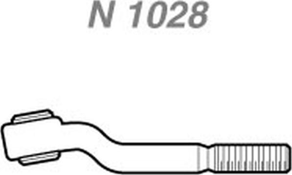 NAKATA N 1028 - Tie Rod End car-mod.net