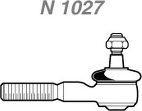 NAKATA N 1027 - Tie Rod End car-mod.net