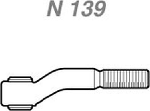 NAKATA N 139 - Tie Rod End car-mod.net