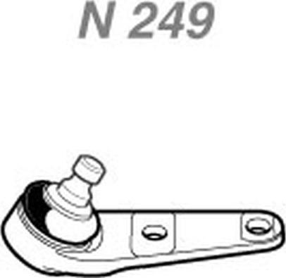 NAKATA N 249 - Ball Joint car-mod.net