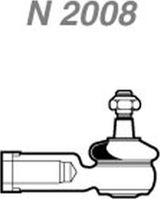 NAKATA N 2008 - Tie Rod End car-mod.net