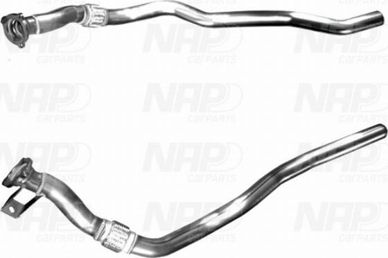 NAP CAC10412 - Exhaust Pipe car-mod.net