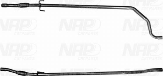 NAP CAC10096 - Exhaust Pipe car-mod.net