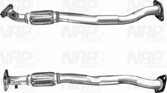 NAP CAC10157 - Exhaust Pipe car-mod.net