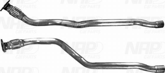 NAP CAC10244 - Exhaust Pipe car-mod.net