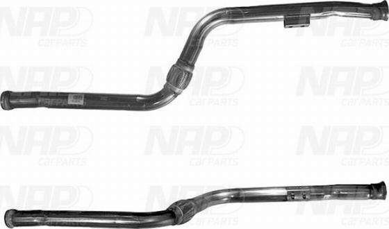 NAP CAC10255 - Exhaust Pipe car-mod.net