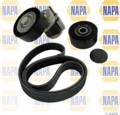 NAPA NAK3041 - V-Ribbed Belt Set car-mod.net