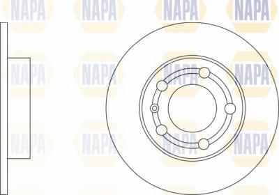 NAPA NBD5127 - Brake Disc car-mod.net