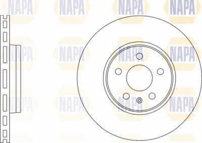 NAPA NBD5213 - Brake Disc car-mod.net